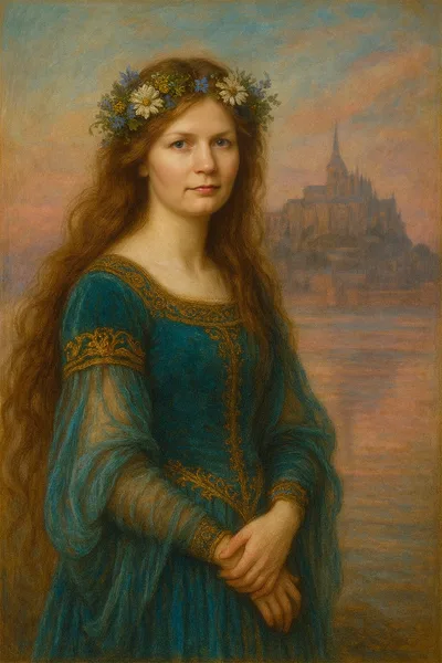 Le souvenir imprimé par la borne — Mont-Saint-Michel
